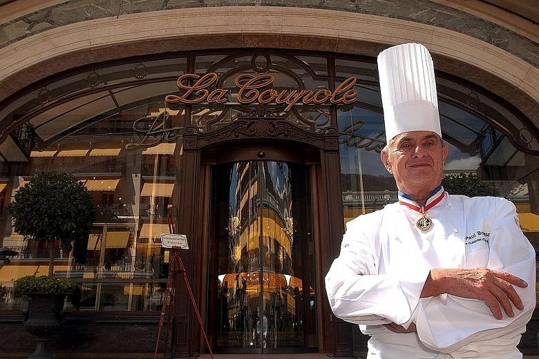 Chef Paul Bocuse was a driving force behind the "nouvelle cuisine" revolution in the 1970s.