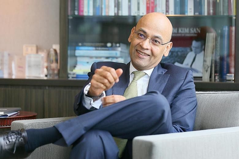Mr Amol Gupte, who is also Citi's country officer for Singapore, is happy to notice that Singapore companies are beginning to shed their Asean moorings in favour of a global perspective.