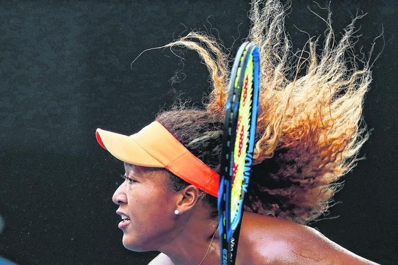 Clockwise, from right: Japan's world No. 72 Naomi Osaka, 88th-ranked Hsieh Su-wei of Taiwan and South Korea's Chung Hyeon, the reigning Next Generation Finals champion, are in with a shout to make the quarter-finals of the Australian Open tomorrow.