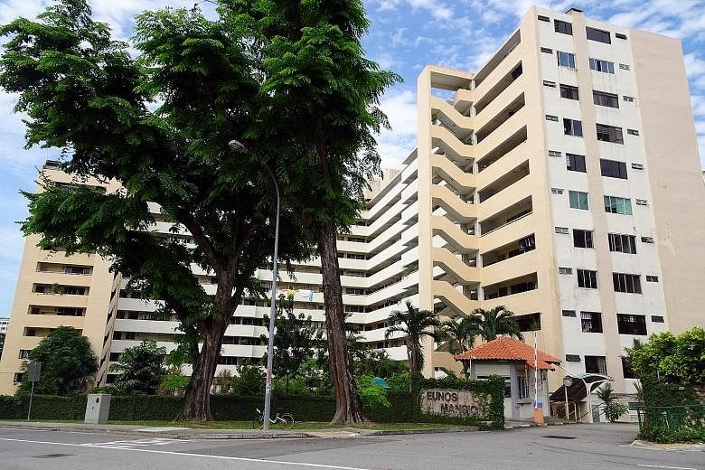 Eunos Mansion , a freehold residential site bound by Jalan Eunos and Bedok Reservoir Road, has been put up for collective sale with a reserve price of $218 million.