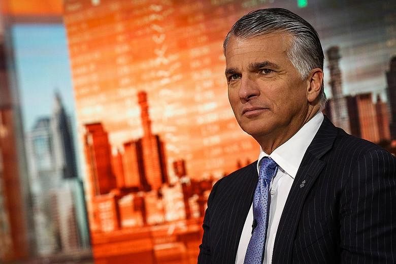Mr Sergio Ermotti, chief executive of UBS Group, said the bank was aiming for a flexible capital return policy with an attractive dividend, and complementing it with a share buyback.