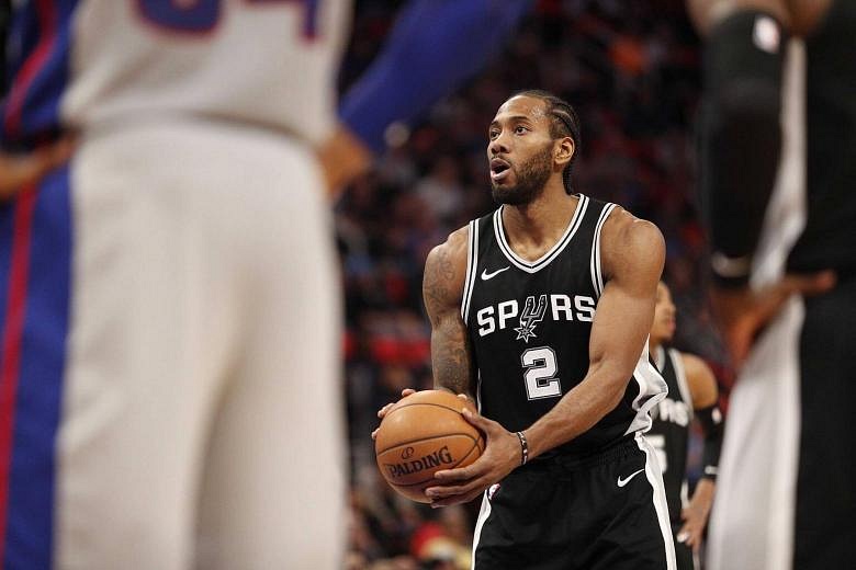 Spurs news cheap kawhi leonard