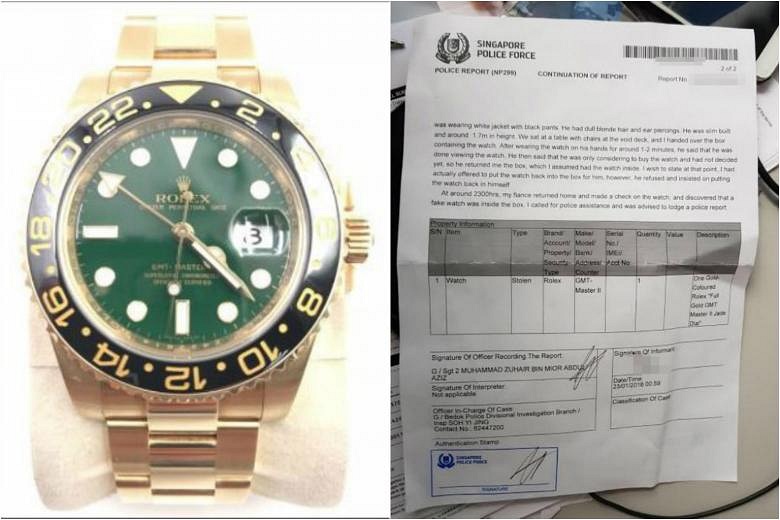 Man s 35 000 Rolex watch replaced with counterfeit by Carousell