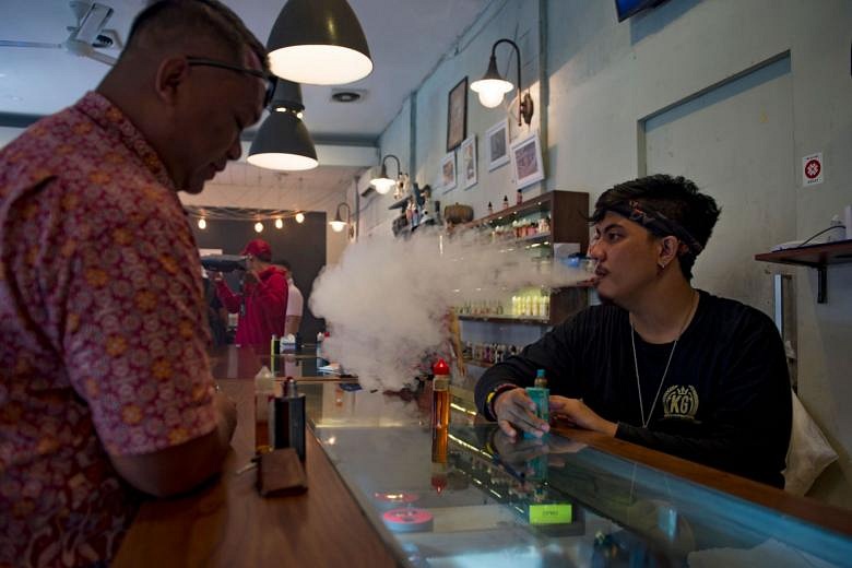 Vaping under threat in tobacco loving Indonesia The Straits Times