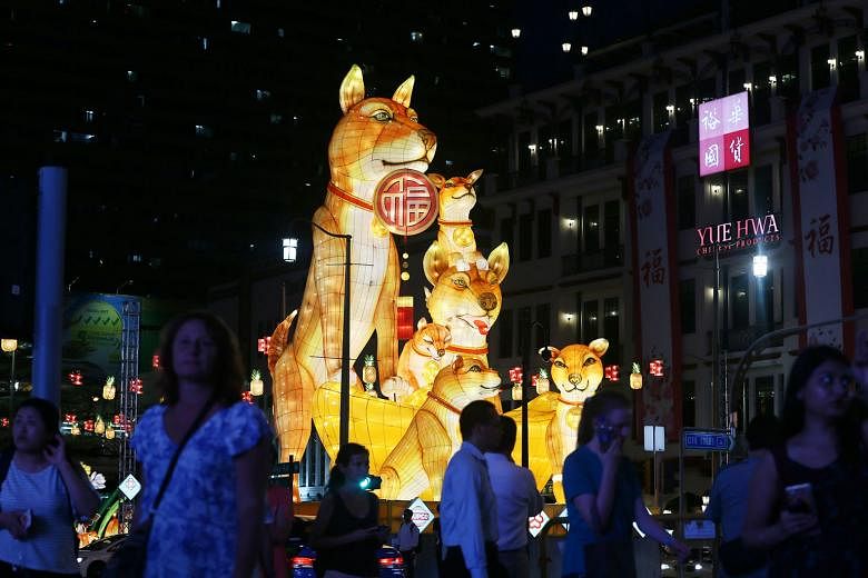 The line-up of activities in Chinatown includes a carnival, a contest for the best-dressed dogs, a 420-stall street bazaar and the return of a flower market after a 10-year hiatus.
