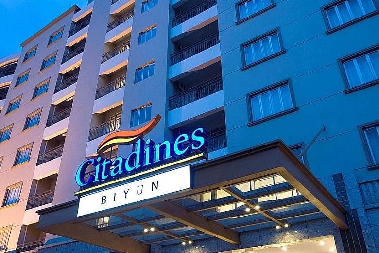 Unit holders' distribution jumped 30 per cent to $43.9 million, bolstered in part by a one-off partial distribution of the gains from the divestment of Citadines Biyun Shanghai.