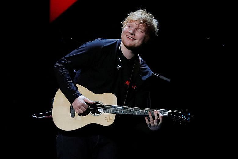 Ed Sheeran wins Grammy for Best Pop Vocal Album The Straits Times