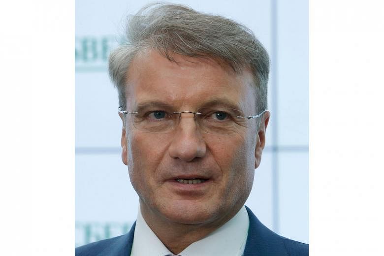 Mr German Gref, CEO of Sberbank.
