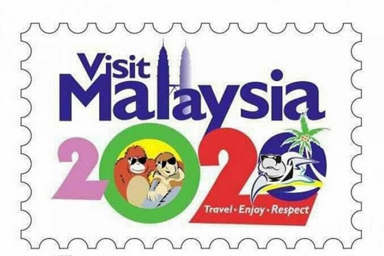 Critics say the "Visit Malaysia 2020" logo is dated and an eyesore.