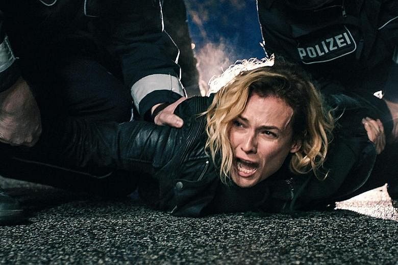 Diane Kruger won a best actress prize at the Cannes Film Festival for her role in In The Fade (above).
