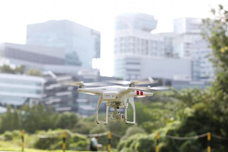 one-north in Buona Vista has been designated Singapore's first drone estate.