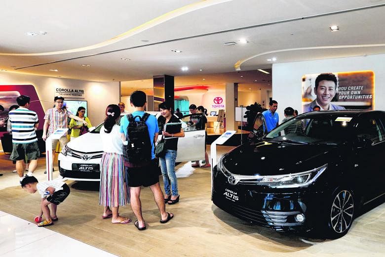 Motor vehicle sales soared 26 per cent year-on-year in December. This likely came amid prospects of a smaller certificate of entitlement quota, after the Government announced last October that it would freeze Singapore's vehicle population. Excluding