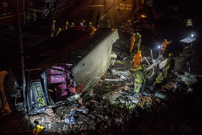 Bus Driver In Hong Kong Fatal Crash Charged | The Straits Times