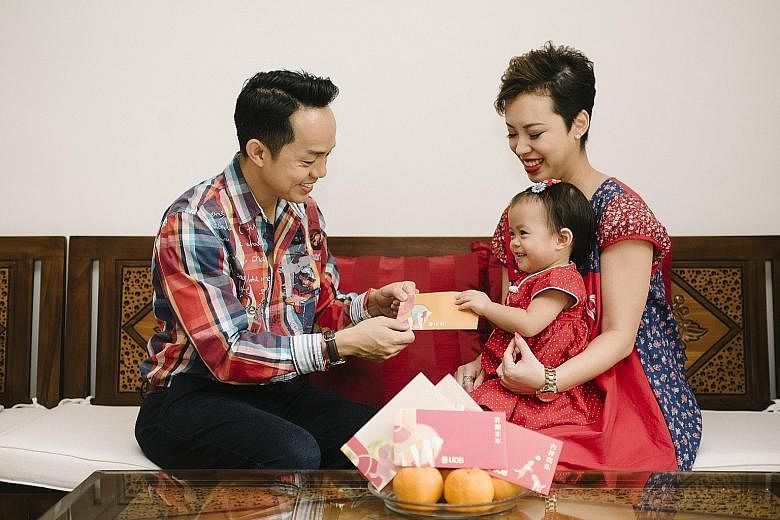 Mr Amos Lim, 37, and his wife Alvina Tiang, 34, have started saving for their two-year-old daughter Aleia's future via a mix of financial instruments.