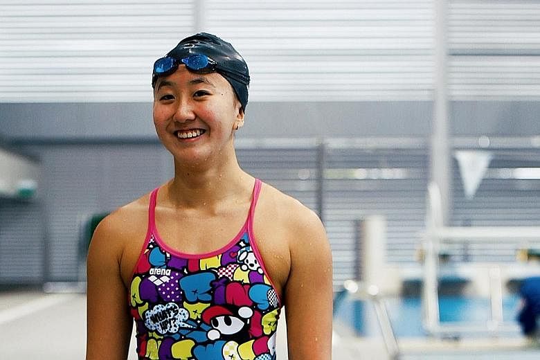 Quah Jing Wen touched home in 1min 53.05sec to win the 200-yard fly final.