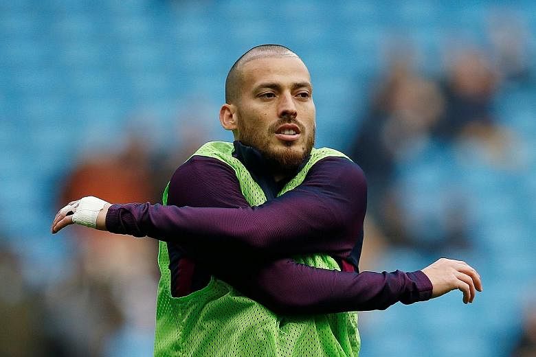 David Silva's return from injury is heartening news for Pep Guardiola's planning for the FA Cup fifth-round meeting with Wigan today.