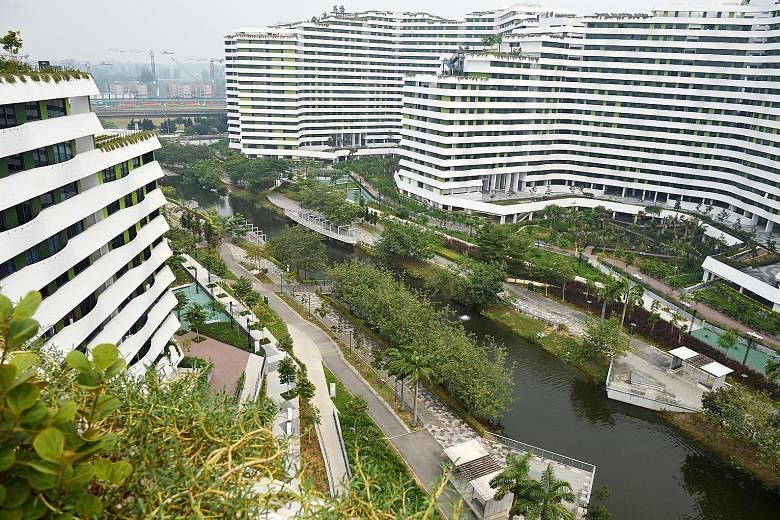 Waterway Terraces in Punggol, a Housing Board project. Statutory boards and government-owned companies are already using bonds to finance infrastructure projects - for example, the Housing Board has issued bonds to finance public housing. This spread