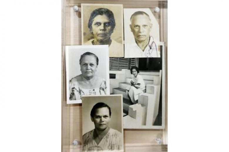 Mr Wyatt's family (anti-clockwise from top right): father Bertie Wyatt, grandmother Betty, aunts Marie and Margaret, and mother Nora.