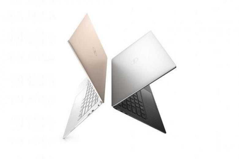 The new XPS 13 is thinner at 11.9mm, down from 15mm.