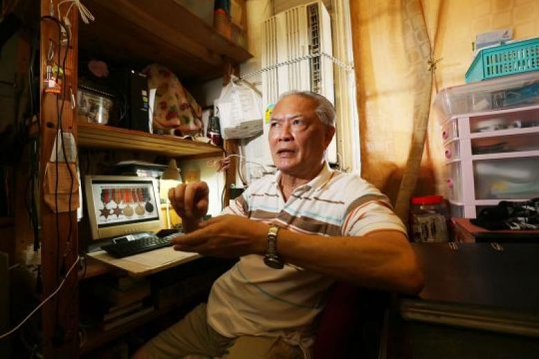 Malaysian researcher Andrew Hwang, who is with the Malayan Volunteers Group, helped Mr Tony Wee (above) to find out more about his father, Pte Wee Swee Beng, who won five medals for his service during World War II. Pte Wee, who later became a busines