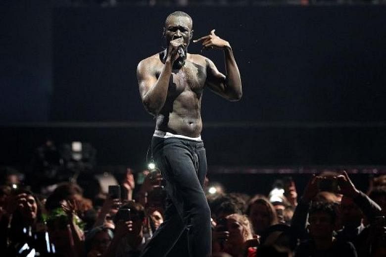 Rapper Stormzy, who performed at the Brit Awards, won the British male solo artist prize and the prestigious British album of the year for Gang Signs & Prayer.