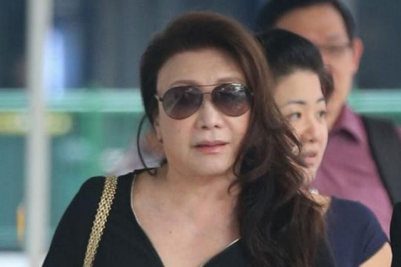 Shi Ka Yee, 72, is due for sentencing next month after assaulting a fellow motorist in Telok Ayer Street on Feb 25, 2014. 