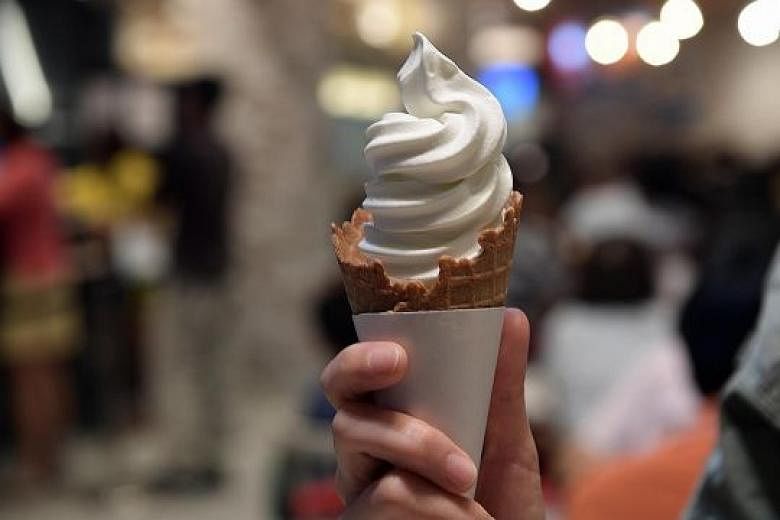 A must-try at Hokkaido Marche is the smooth and creamy Bocca Hokkaido Milk Soft Serve Ice Cream from Dot Bar & Cafe.