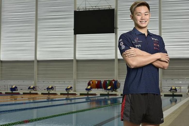 Teong Tzen Wei won the 50m freestyle when he made his SEA Games debut last year. He is inspired by Joseph Schooling's Olympic win in 2016 and hopes to compete with the world's best one day.