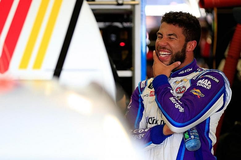 Bubba Wallace is drawing plaudits after his runner-up finish at the Daytona 500, the best by a black driver.