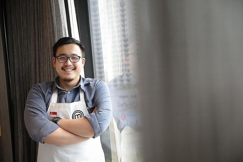 Singaporean cook Woo Wai Leong (left), who won the first edition of MasterChef Asia, the Asia-wide edition of the show in 2015, says having the Singapore show shot in English would be the most inclusive for home cooks keen to join the show.