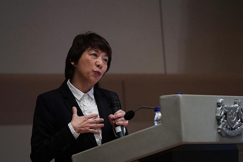 In her speech at the Family Justice Courts' Workplan 2018 seminar, Justice Debbie Ong also stressed the court's role in meeting the needs of various family members embroiled in legal disputes.