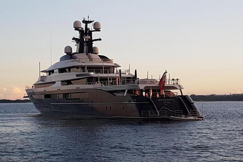 Indonesia police question luxury yacht crew in 1MDB probe | The Straits ...