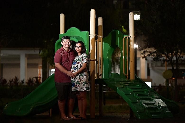 Ms Tricia Lee and her husband Aaron Teo are expecting their first child and have requested to store their baby's cord blood. The couple plan to donate the cord blood if it remains unused.