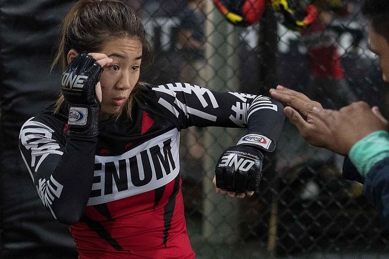 Angela Lee will be fighting Mei Yamaguchi again in May at the Singapore Indoor Stadium. The American boasts an 8-0 win-loss record.