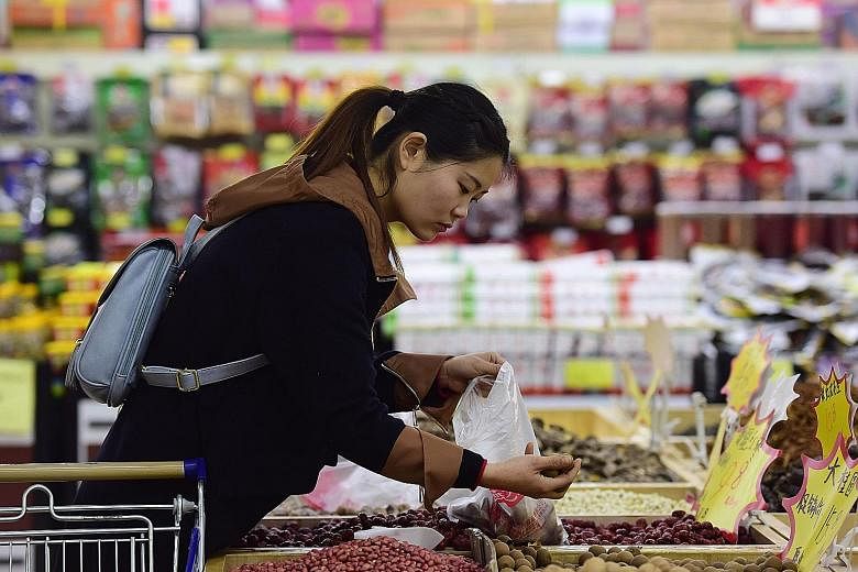 China's consumer inflation picked up to the highest since November 2013, largely due to higher food prices as China celebrated the long Chinese New Year holidays, official data showed yesterday.
