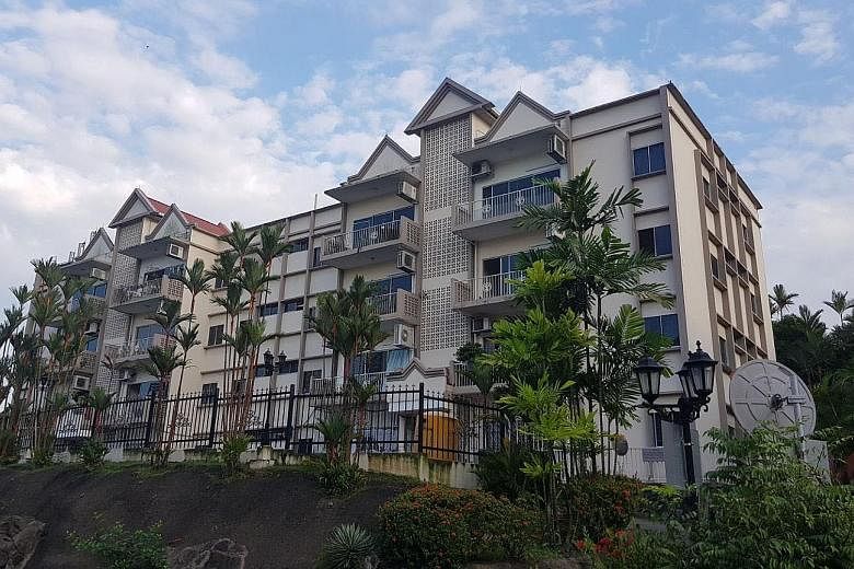 KBD Ventures, a Koh Brothers unit, snapped up Toho Mansion (right) in Holland Road for $120.43 million. Eunos Mansion (below) in Bedok Reservoir Road and Jalan Eunos went for $220 million to a subsidiary of the Fragrance Group. A third site, Goodluck
