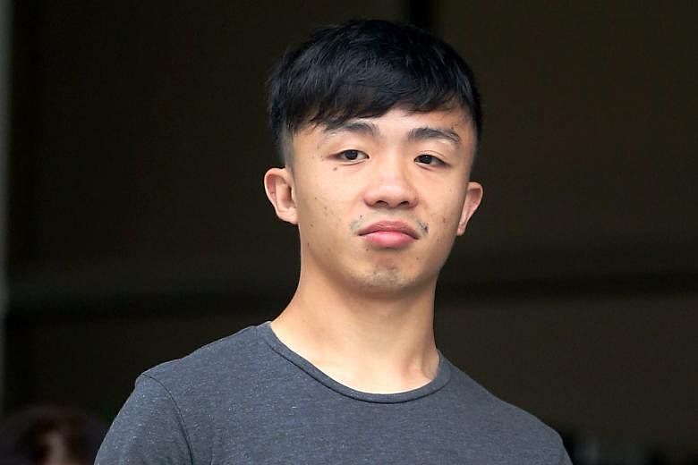 Ivyn Toh (above) and Liu Jiaming allegedly caused hurt by riding their e-scooters in a negligent manner. Qin Jian admitted injuring a nine-year-old boy while riding his e-scooter in a negligent manner at an HDB void deck in Clementi West Street 2.