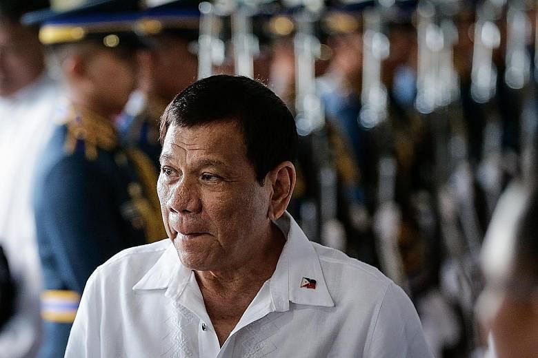 Philippine President Rodrigo Duterte, in the statement issued by his chief counsel yesterday, says the drug killings did not constitute "crimes against humanity", or even genocide or war crimes.