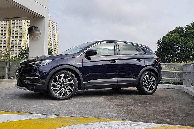The well-furnished Opel Grandland X meets the needs of the average family.