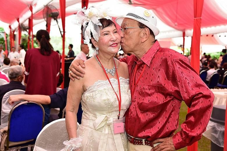 Mr Bian Sin Teck and his wife Tay Mui Eng, both 74, will be celebrating their 52nd anniversary in June.