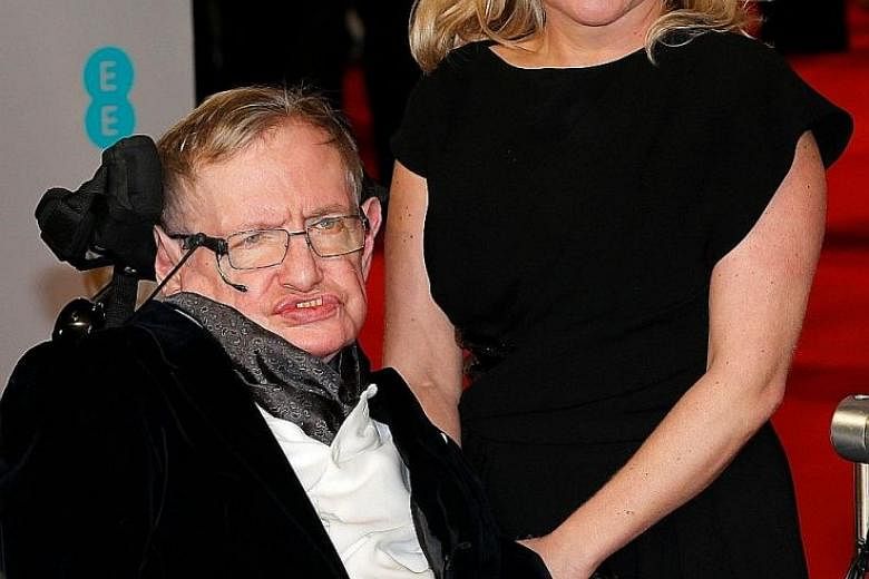 Wonder Woman star Gal Gadot (left) had tweeted that physicist Stephen Hawking (above), who suffered from a motor-neuron disease and died last Wednesday, is now free of physical constraints.