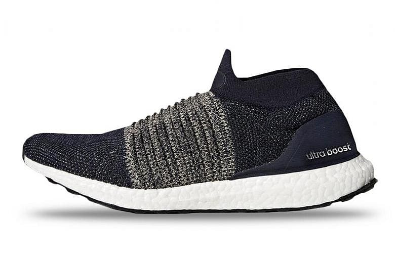 Adidas' Ultraboost Laceless shoes look sleek enough to wear as casual sneakers.