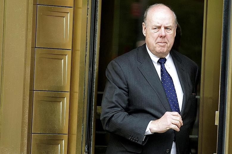 Mr John Dowd stepped down after reportedly concluding that Mr Trump was increasingly ignoring his advice.