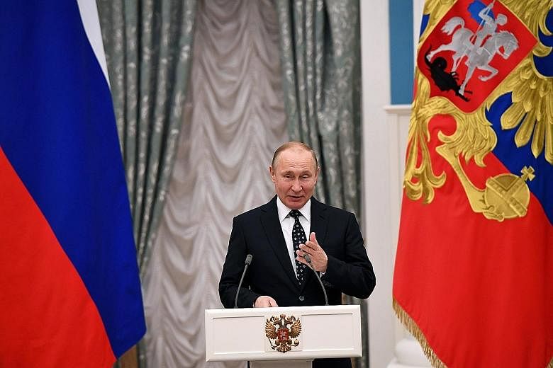 The election of Russia's President Vladimir Putin to another term has led to Asian newspapers commenting on the policies he is likely to follow. Japan's Yomiuri Shimbun expects him to maintain his hardline foreign policy while the China Daily sees Si