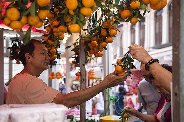 Food inflation was 1.5 per cent last month, up from 1.1 per cent in January, reflecting a bigger increase in the prices of food items and meal costs due to the seasonal uptick in food prices associated with Chinese New Year.