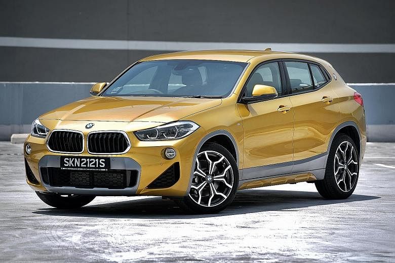 The BMW X2 offers a firm ride and quick and taut steering, with minimal body movement.