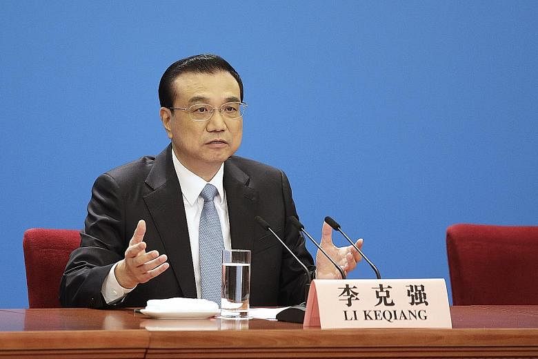 Chinese Premier Li Keqiang reiterated pledges to ease access for American businesses.
