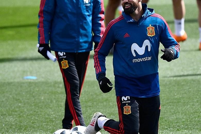 Diego Costa, playing regularly again, is likely to lead Spain's attack at the World Cup.