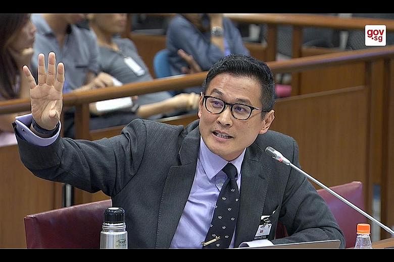 Research fellow Thum Ping Tjin at the hearing yesterday, which lasted nearly six hours. In a 2013 paper, he argues that there is no evidence that Operation Coldstore detainees were involved in any violent communist conspiracy to overthrow the Singapo
