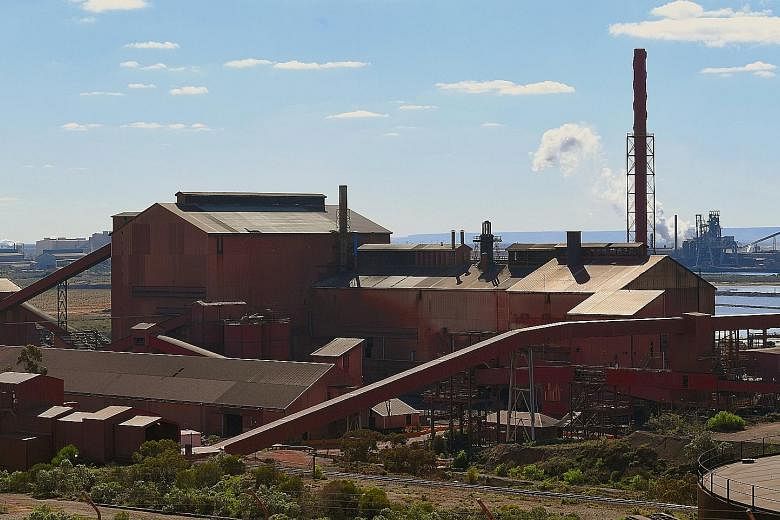 Arrium's steelworks facilities in Whyalla, South Australia. The town and its steel industry are bouncing back after Mr Sanjeev Gupta sealed a deal to buy Arrium's mines and steelworks. His firm GFG Alliance plans to invest more than A$1 billion to up